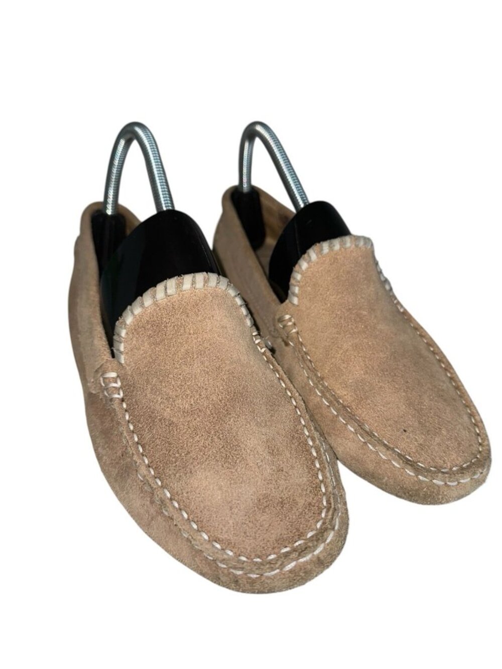 Jack Rogers Taylor Suede Slip-On Loafer Womens 10 Tan Boho Classic Preppy